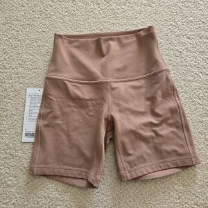 Lululemon align shorts 6" dusty clay